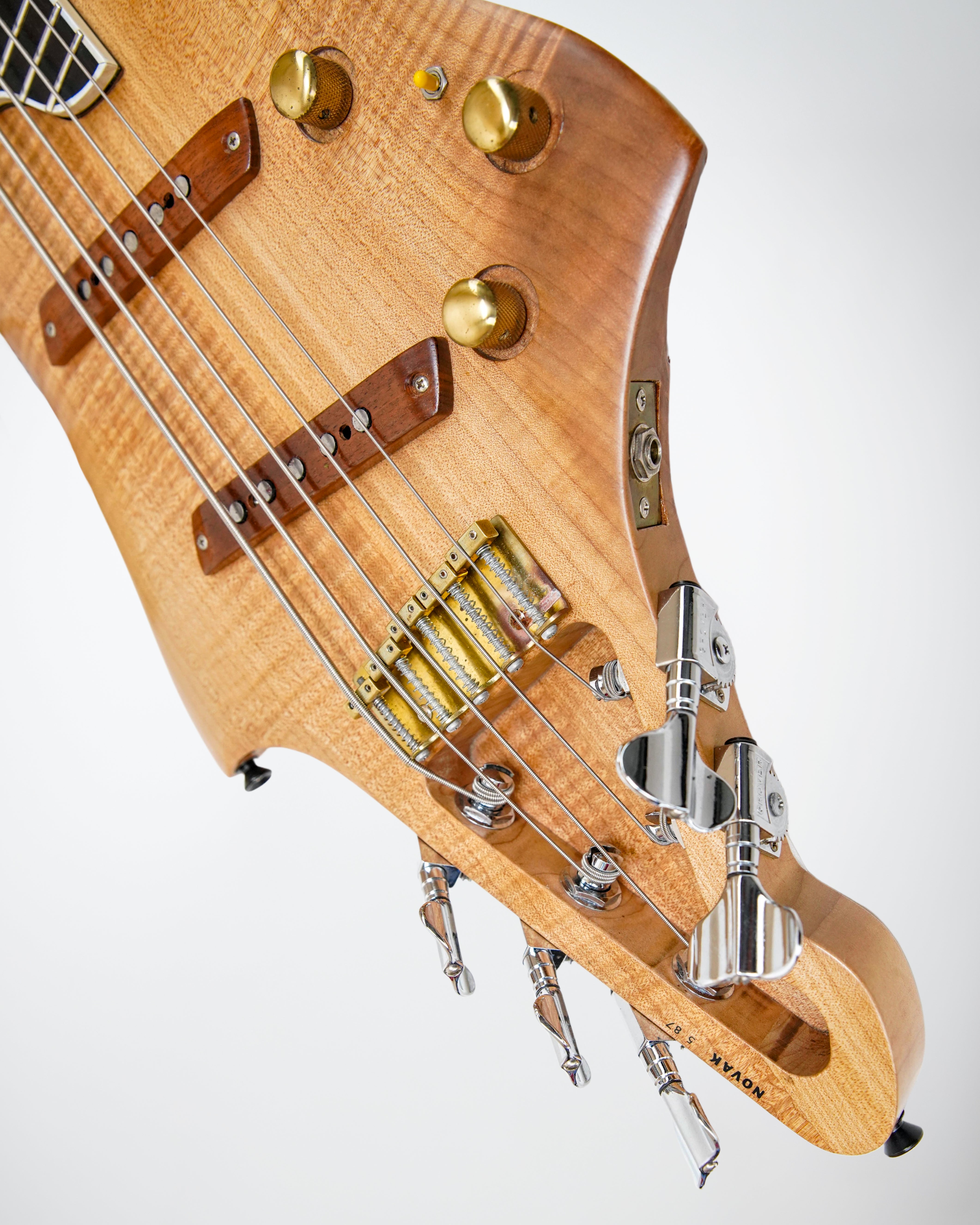 1987 Novak 5 String Headless Bass (Pre-Fan Fret)