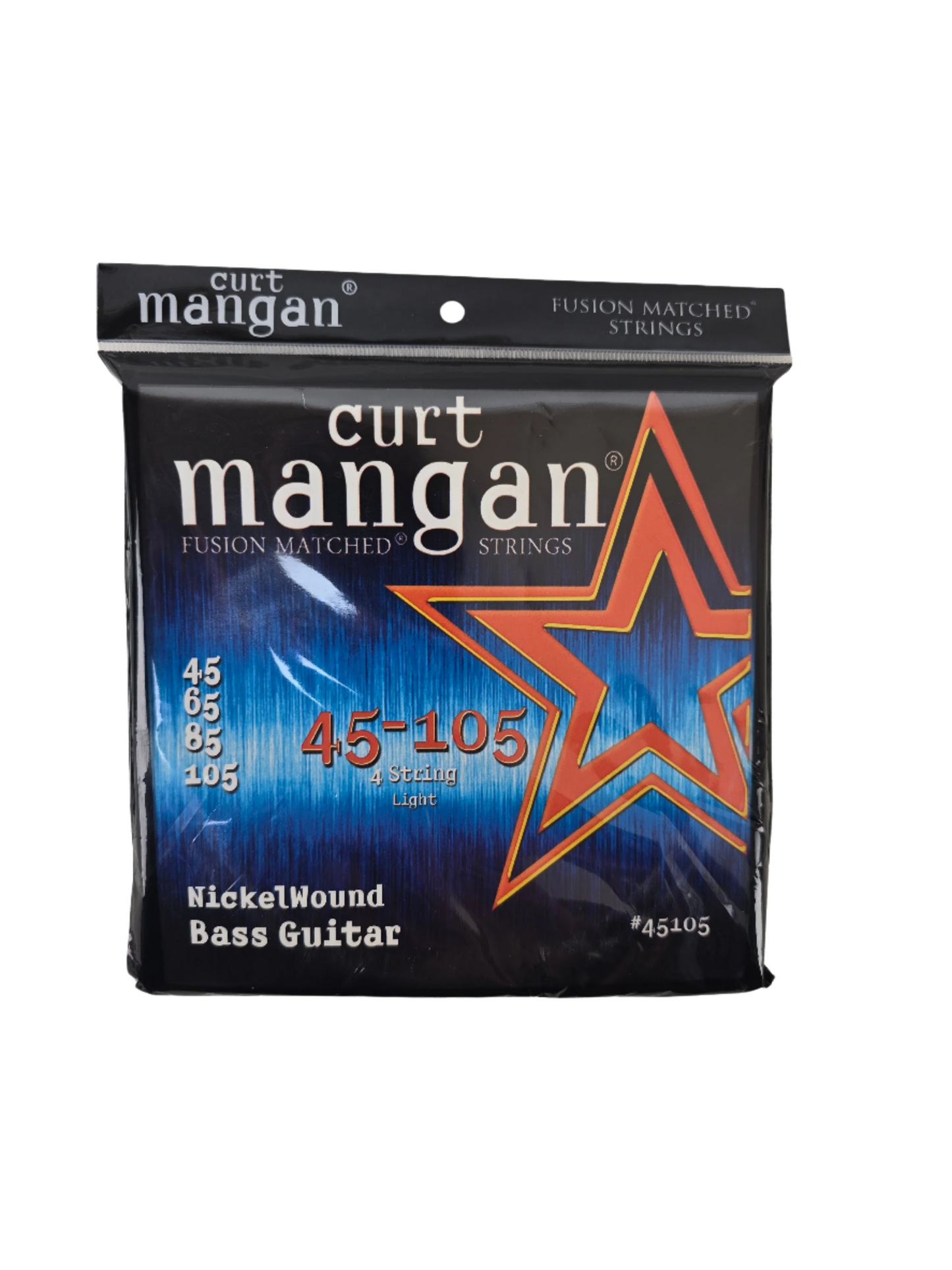 45-105 Curt Mangan Light Nickel Wound Bass Strings 45105