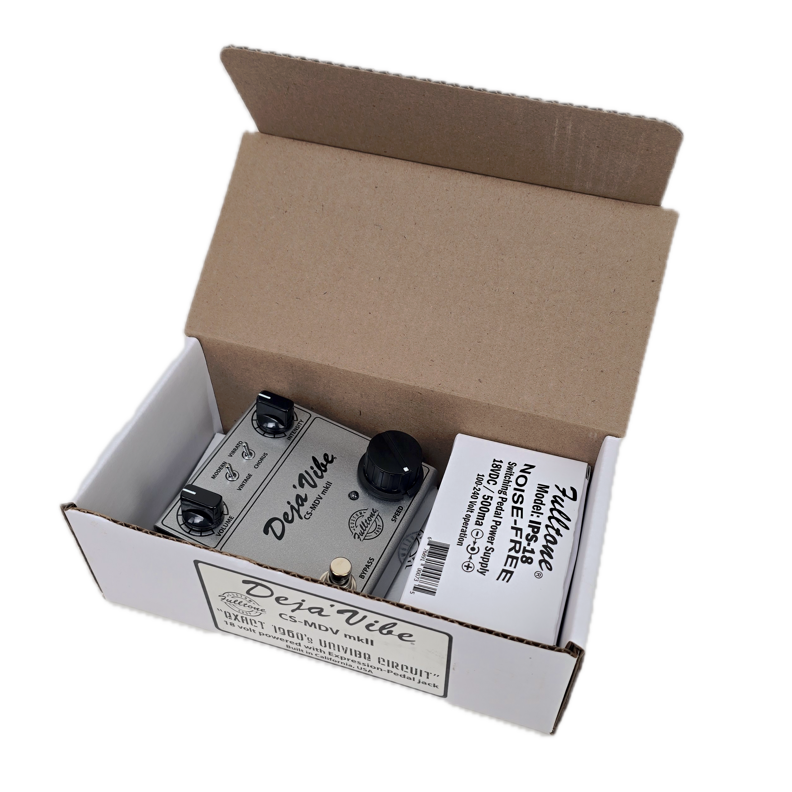 Fulltone Mini Deja Vibe CS-MDV mkII