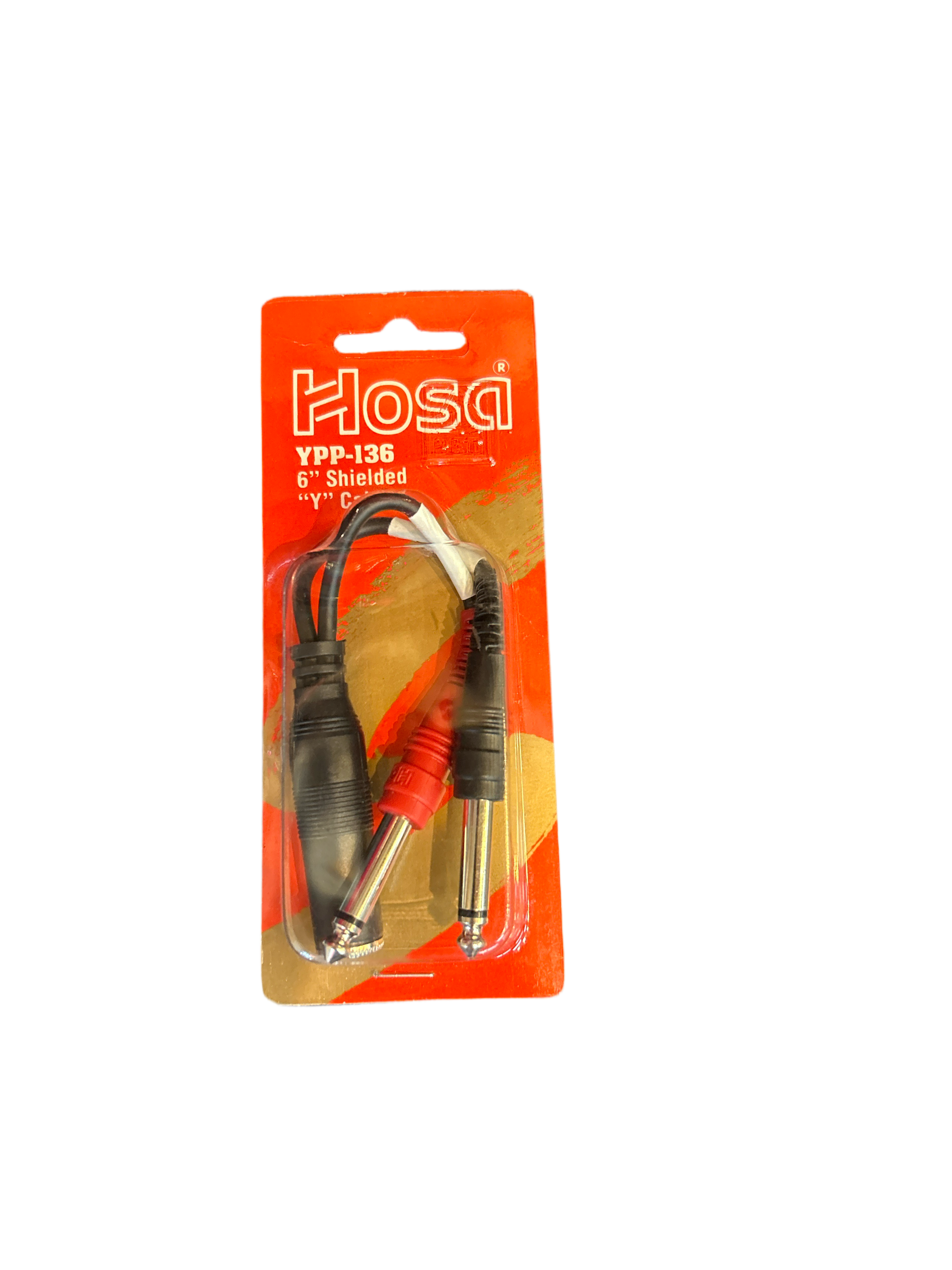 Hosa 6 in Shielded Y Cable