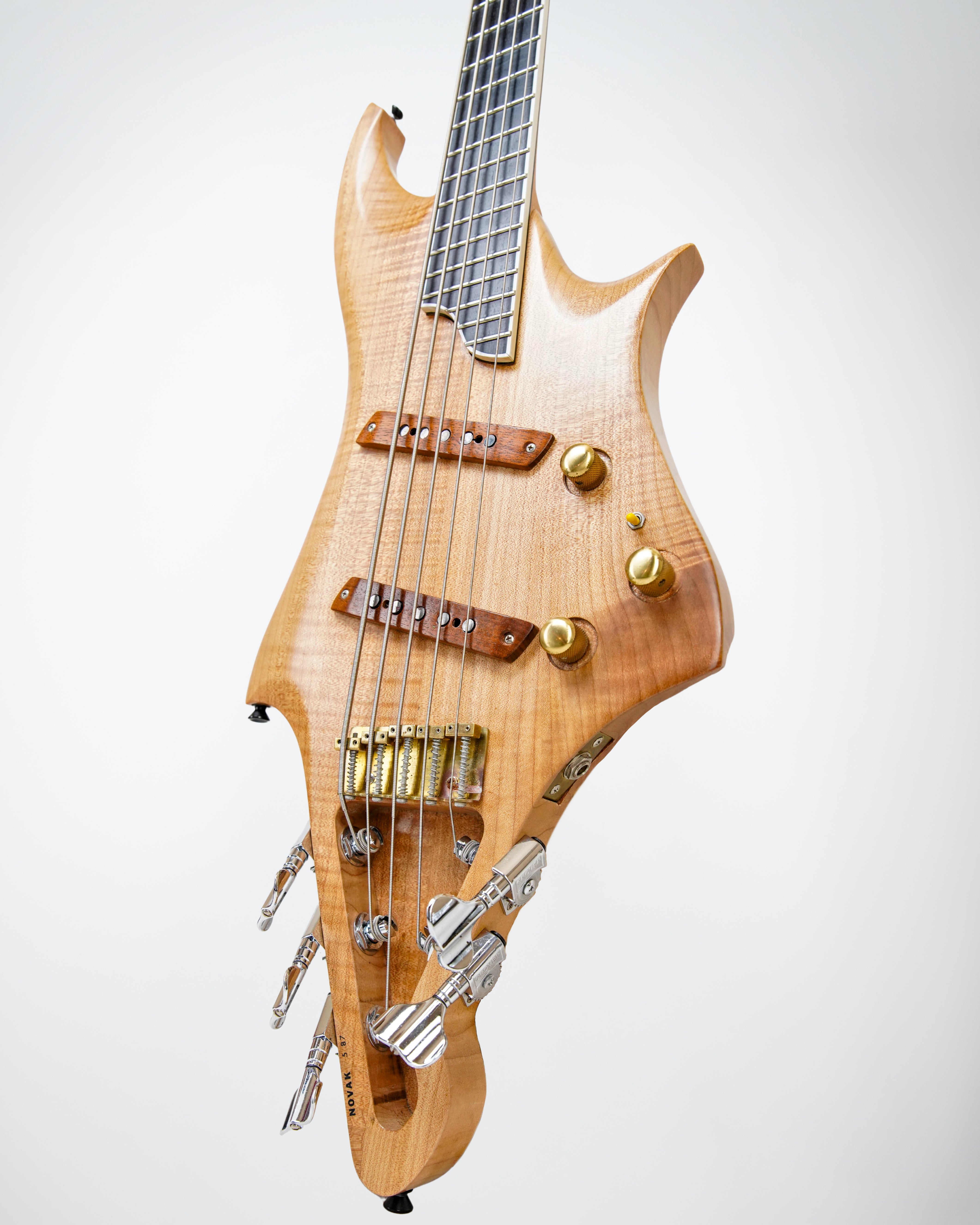 1987 Novak 5 String Headless Bass (Pre-Fan Fret)