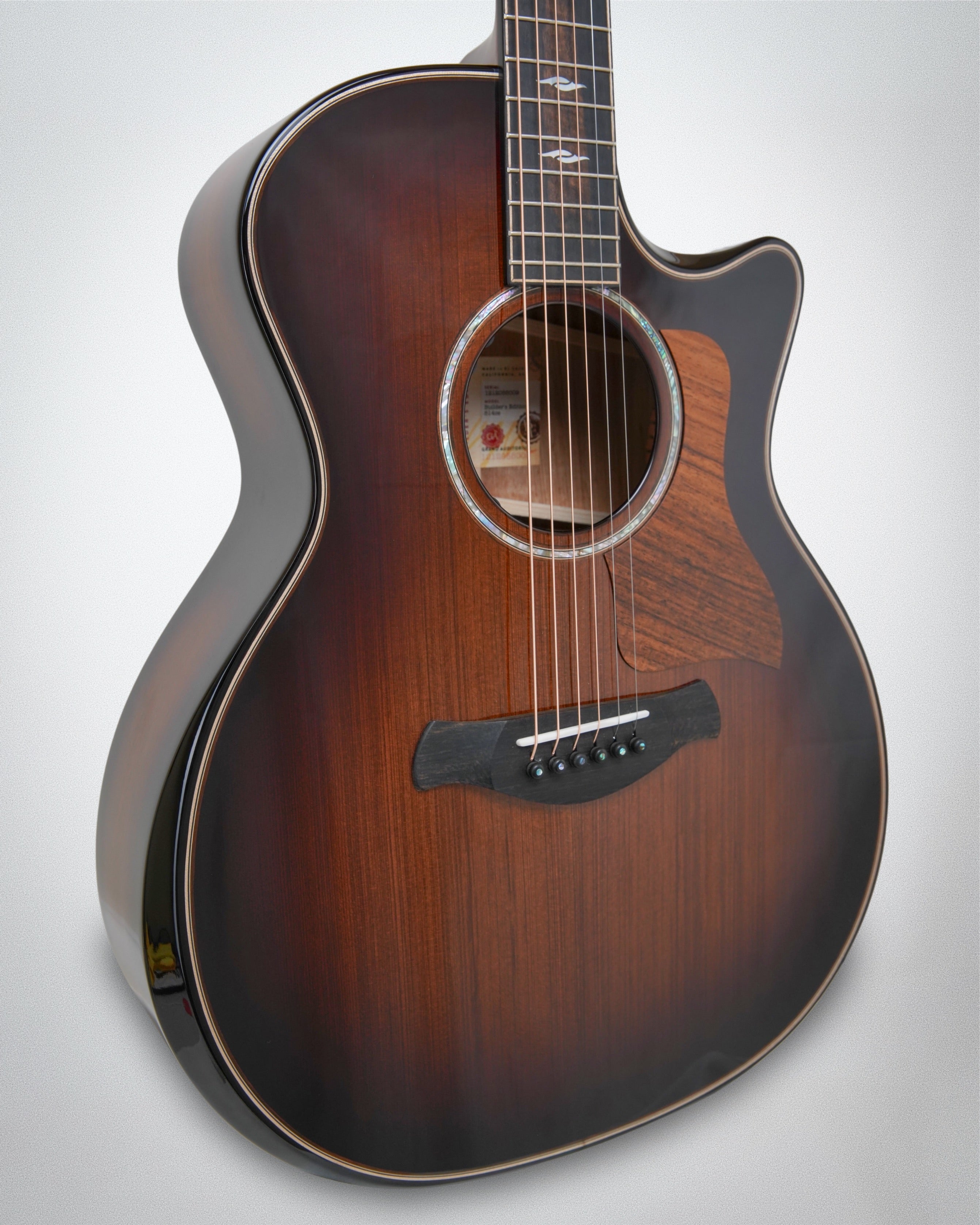 Taylor 814ce Builders Edition Next Generation Sinker Redwood/Honduran Rosewood (#1212055009)