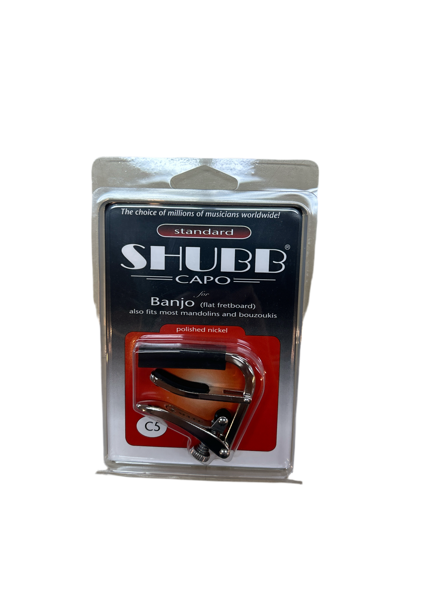 Shubb Standard Capo Banjo/Mandolin/Bouzouki
