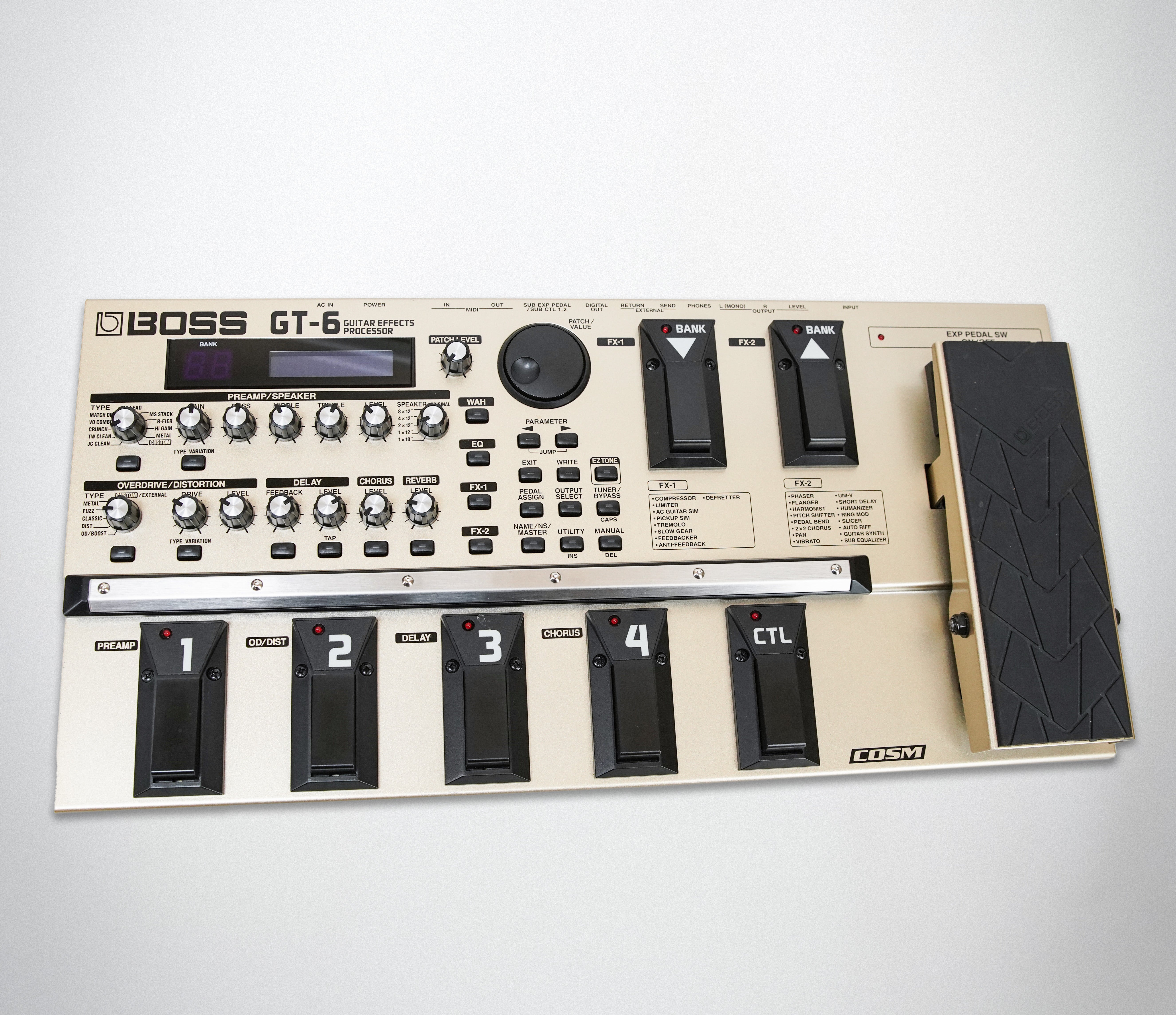 boss gt pedal Boss GT-6