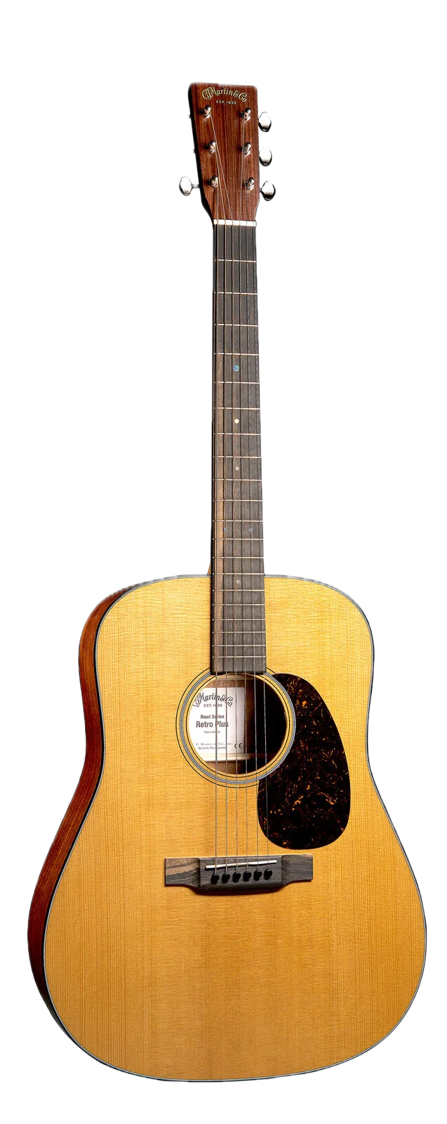Martin DE Retro Plus Mahogany Acoustic Electric Dreadnought