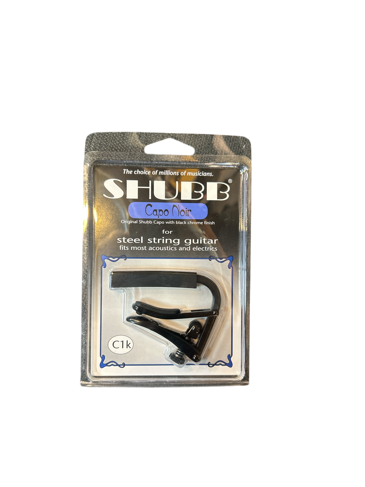 Shubb Capo Noir Steel String Guitar