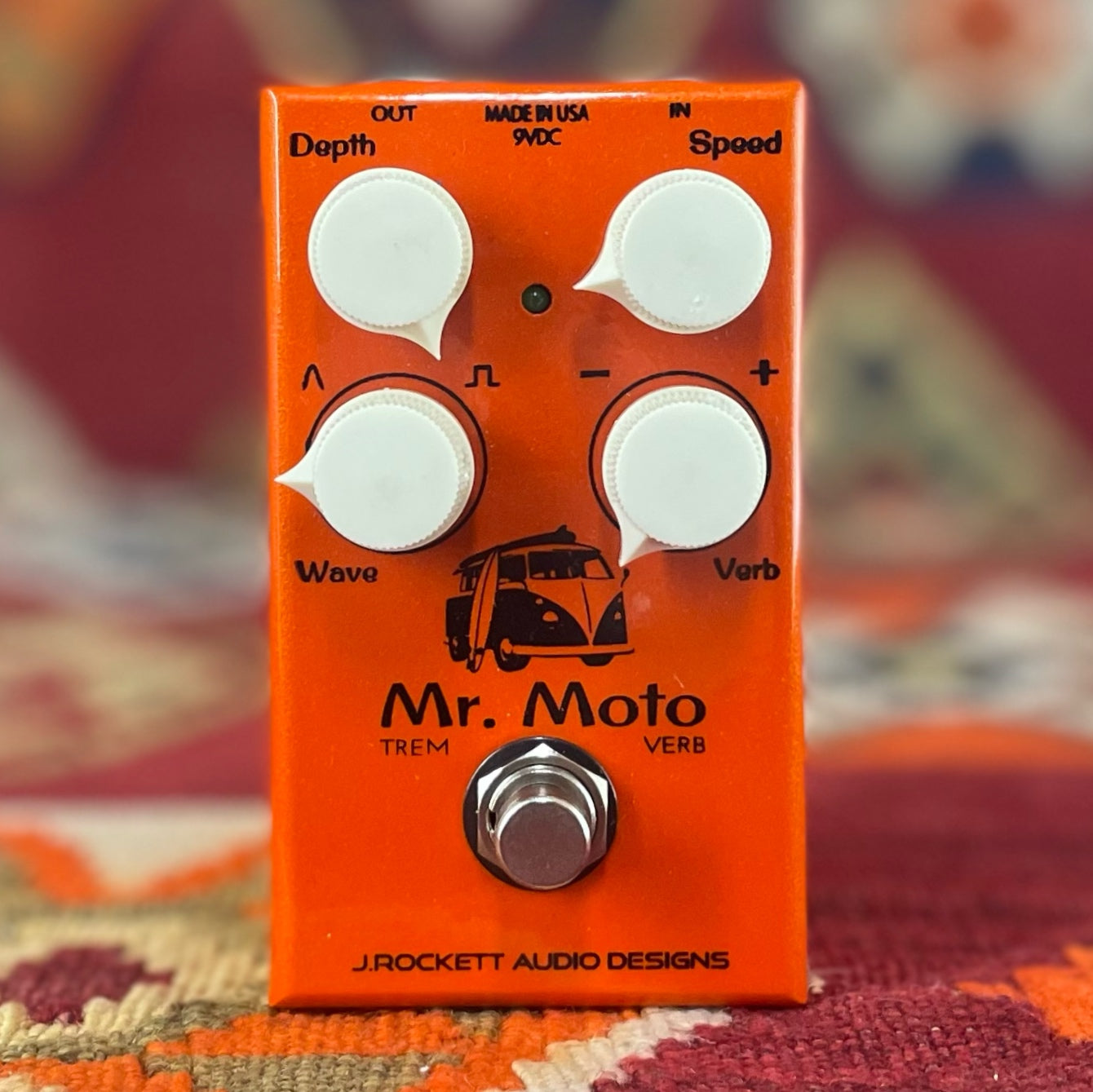 J. Rockett Audio Designs Mr. Moto Tremolo & Reverb - Orange