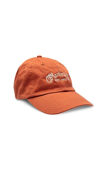 Martin Logo Ball Cap Texas Orange