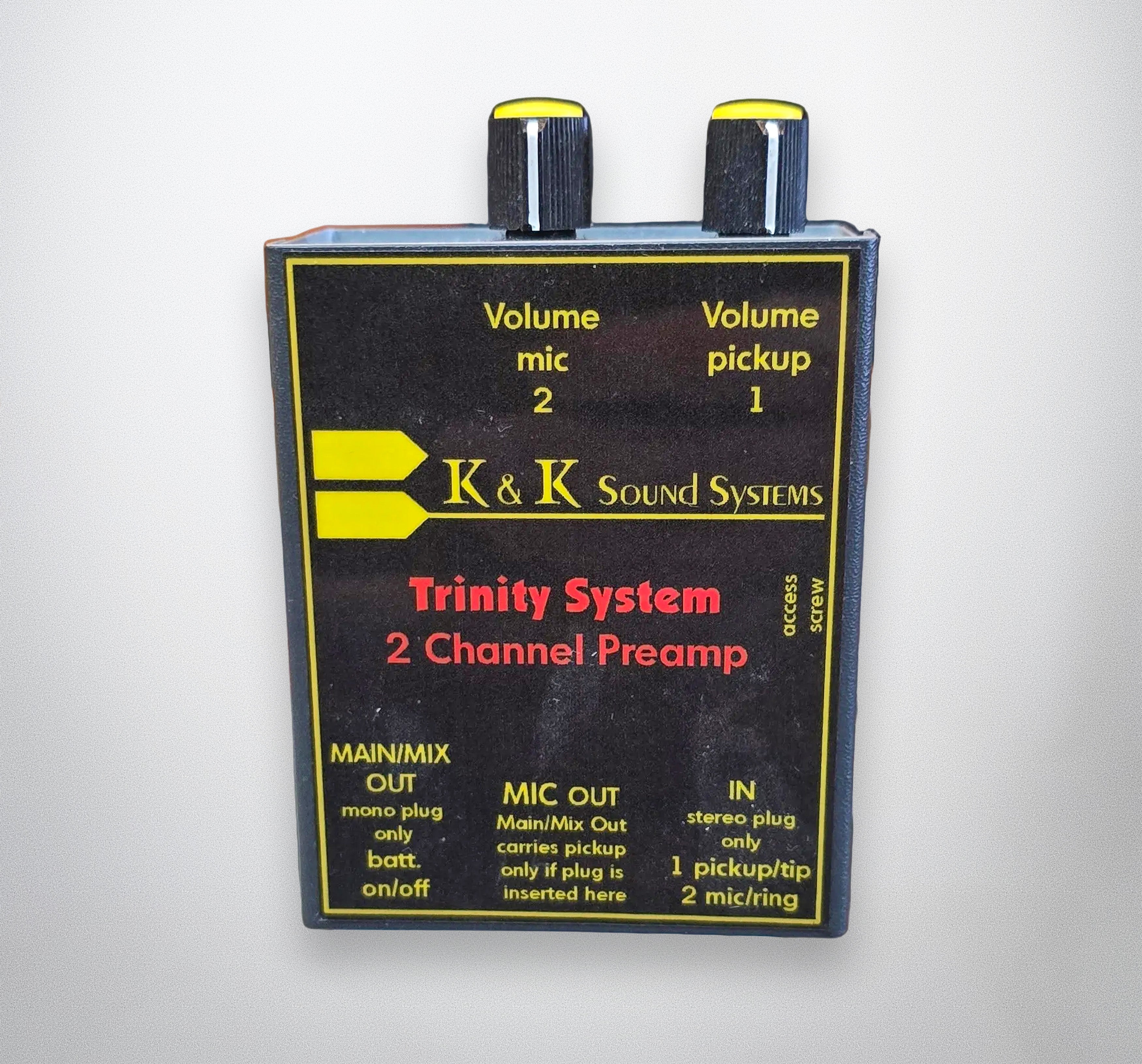 K&K Trinity System 2 Channel Preamp