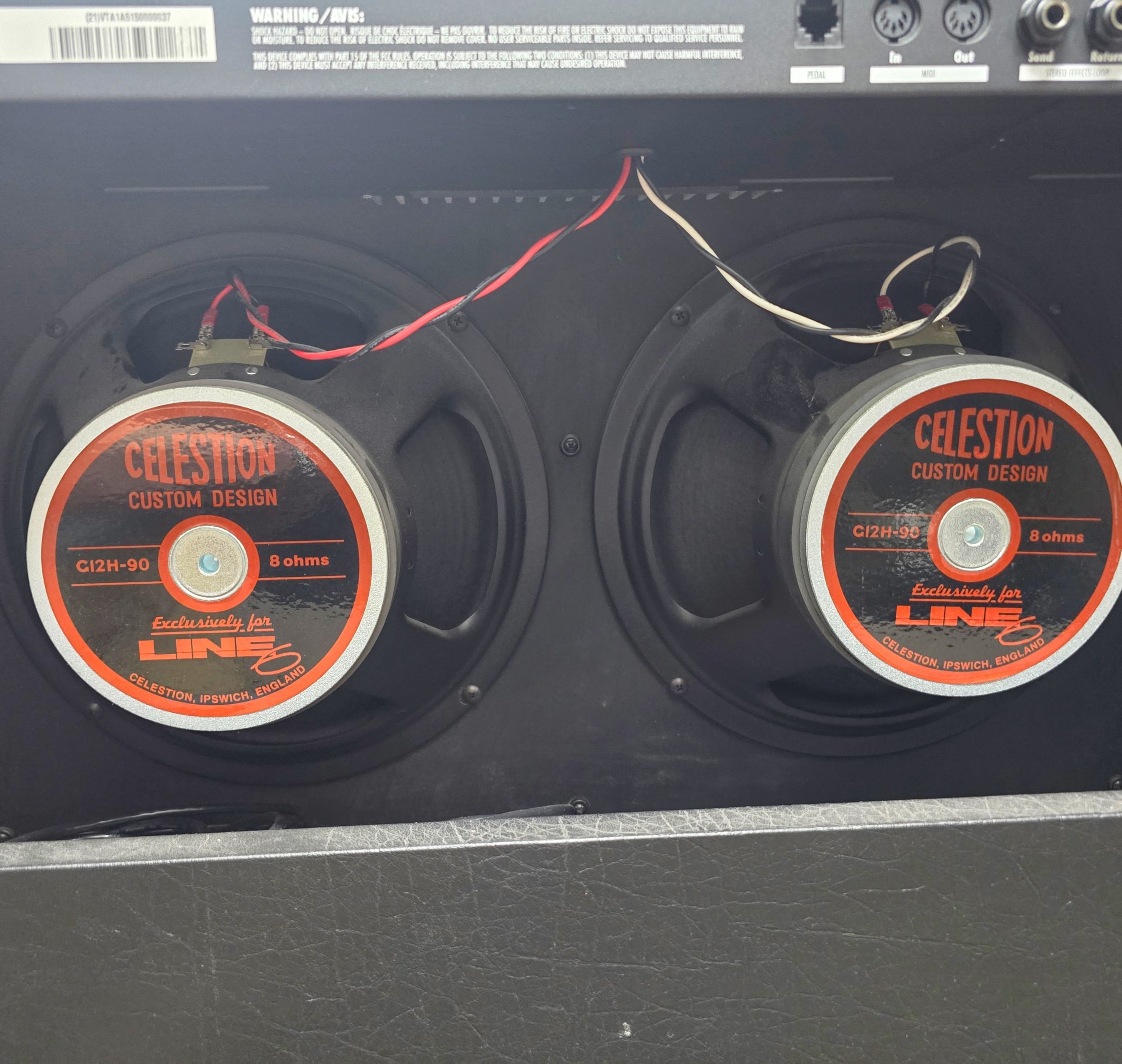 Line 6 Vetta Amp w/ FBX Foot Controller (#VTA1A5150000037)