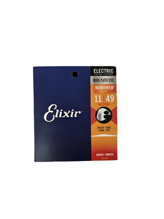 11-49 Elixir Nanoweb Electric Medium 12102