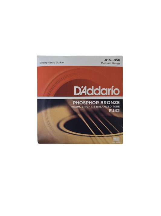 16-56 D'Addario Resophonic EJ42