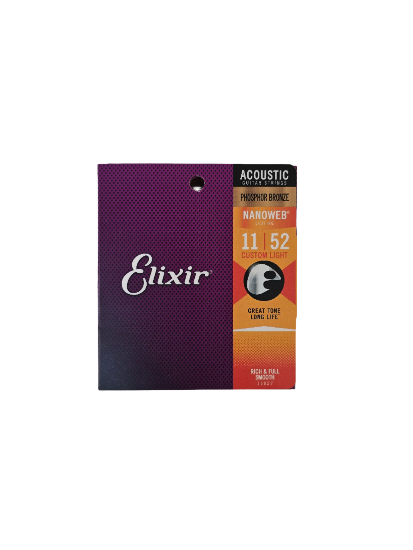 11-52 Elixir Nanoweb Phosphor Bronze Acoustic 16027