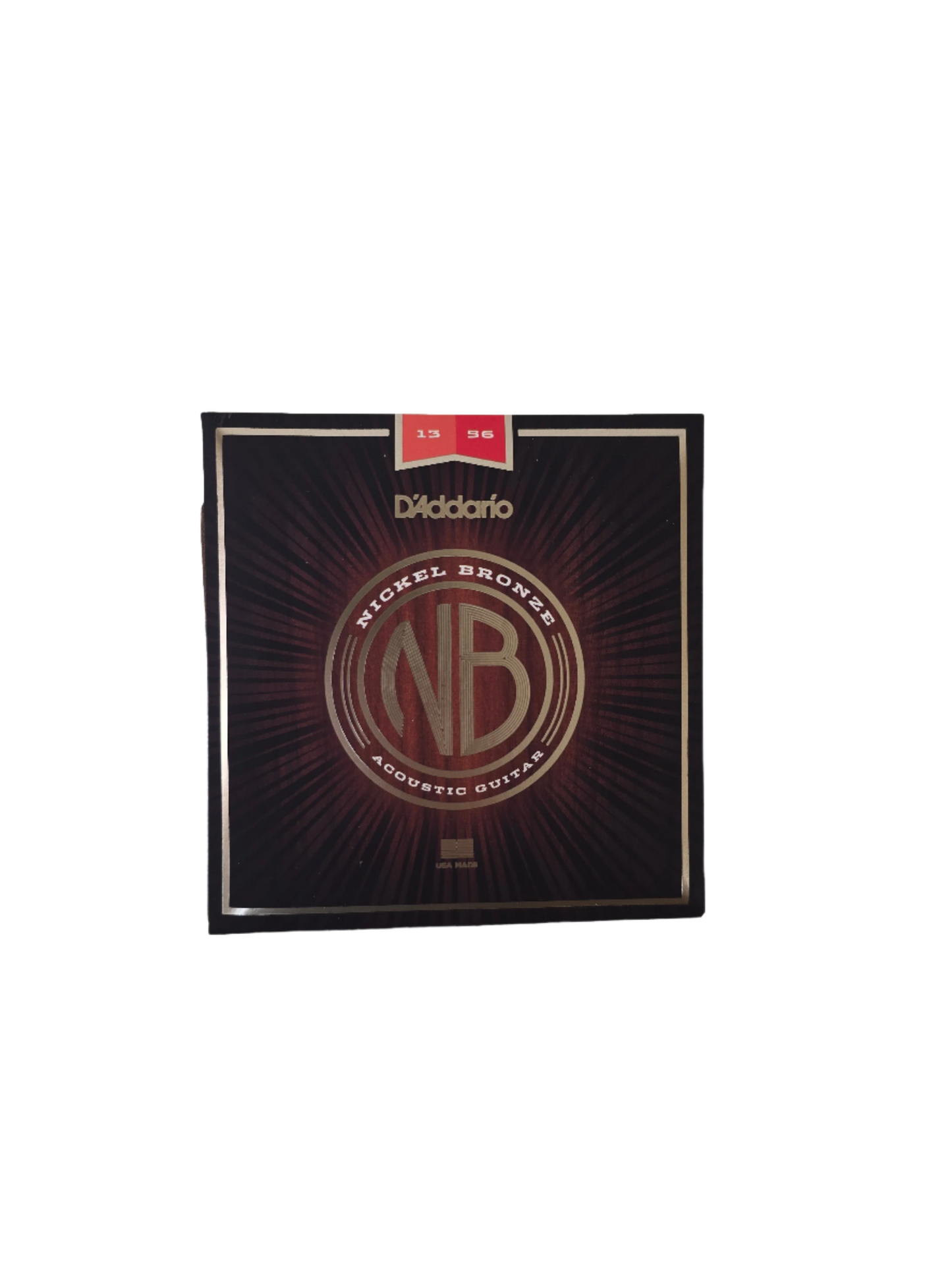 13-56 D'Addario Nickel Bronze Acoustic Medium NB1356