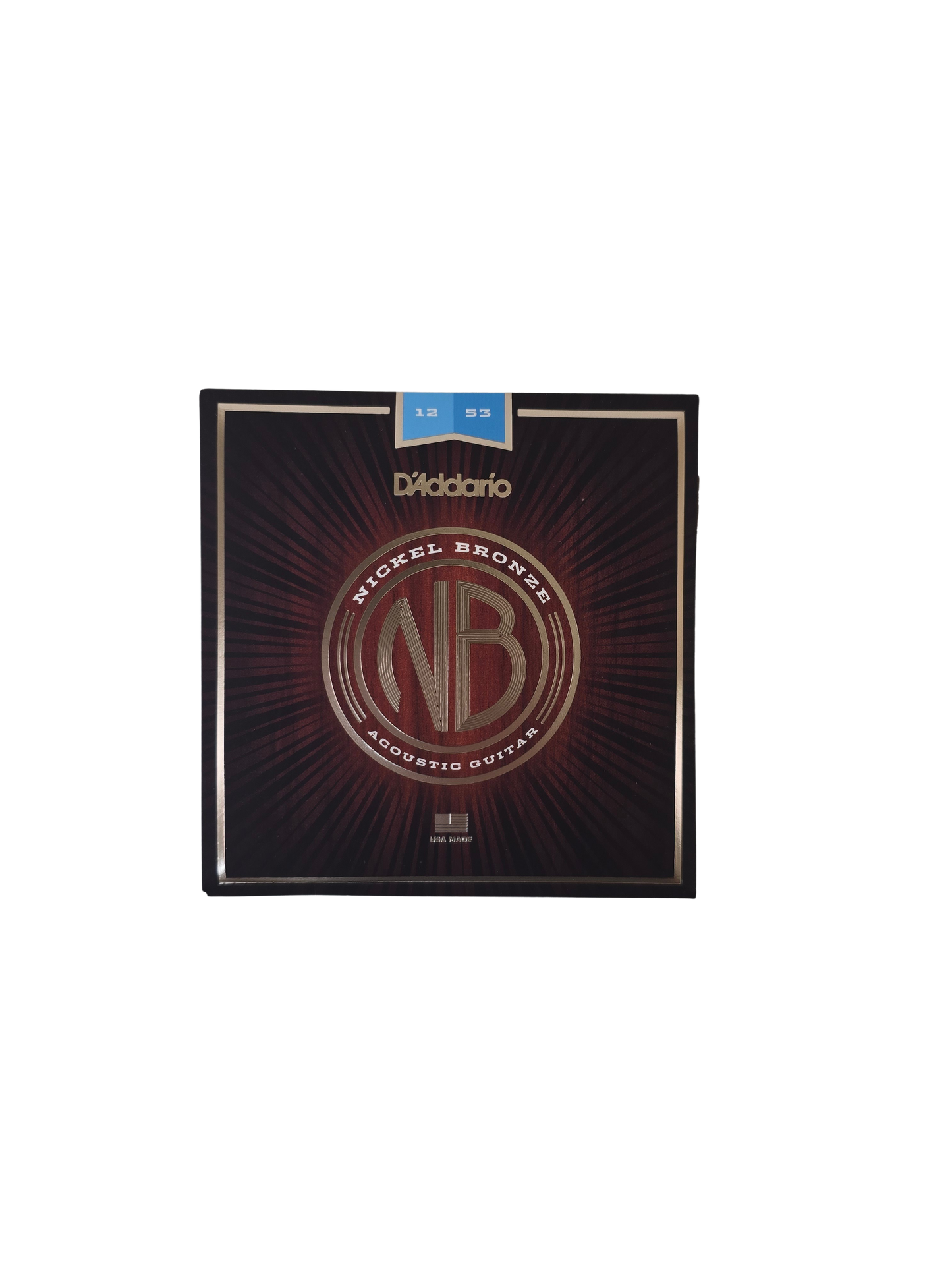 12-53 D'Addario Nickel Bronze Acoustic Light NB1253