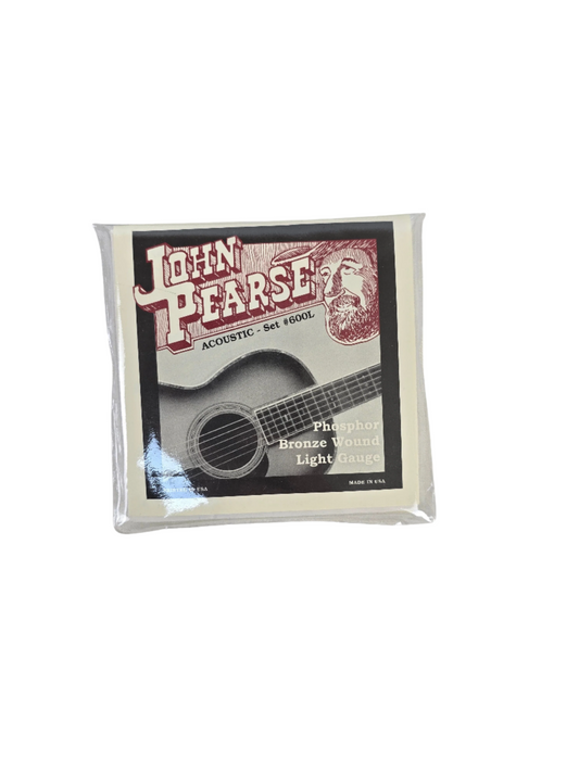 12-53 John Pearse Acoustic Light Phosphor Bronze 600L