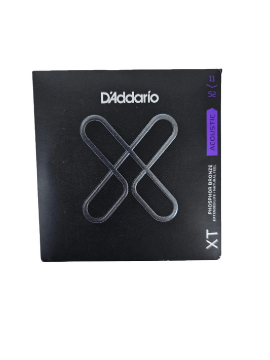 11-52 D'Addario Acoustic Phosphor Bronze XT Custom Light