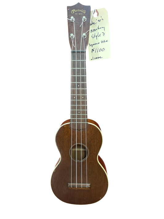 Late 40s Martin Style 2 Soprano Uke