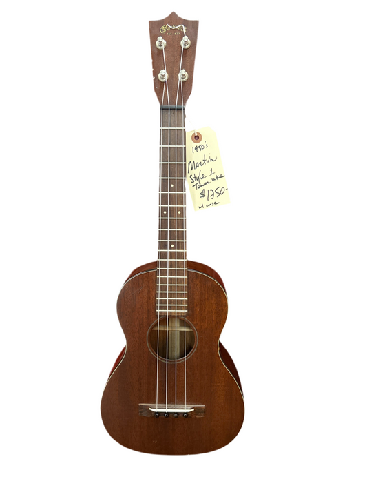1950s Martin Style 1 Tenor Ukulele