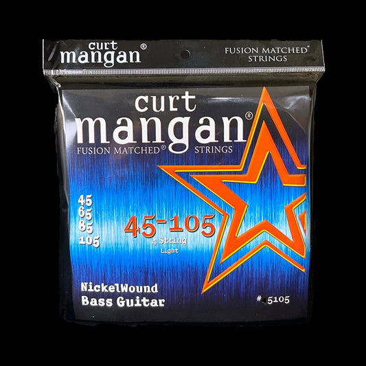 45-105 Curt Mangan Light Nickel Wound Bass Strings