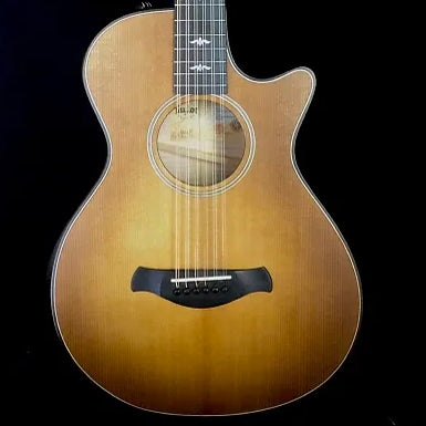2022 Taylor Builders Edition 652ce 12-String Wild Honey Burst