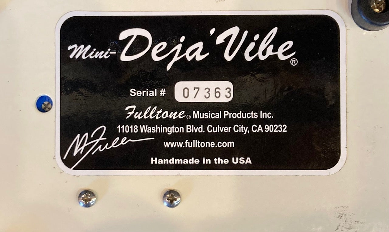 Fulltone Mini-Deja 'Vibe