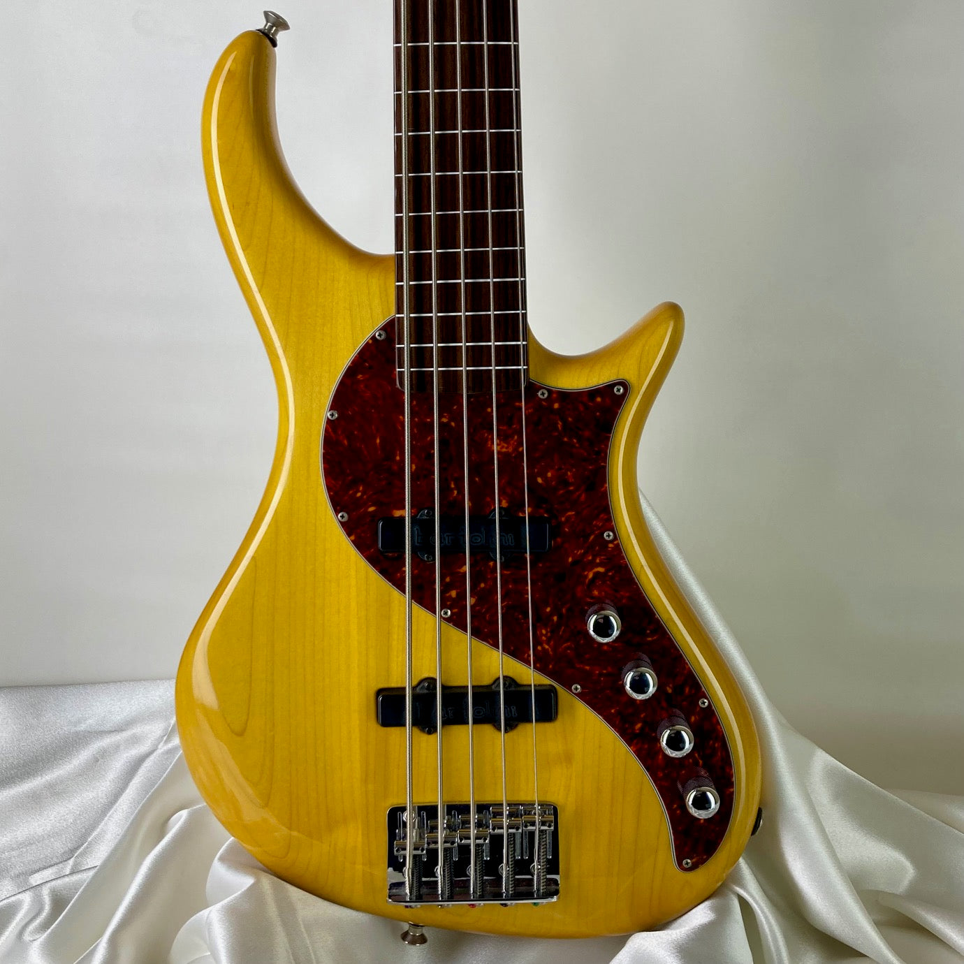 Pedulla Rapture J5 Fretless - Natural Amber