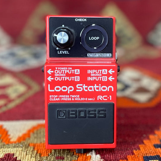 Boss RC-1 Loop Station - Red