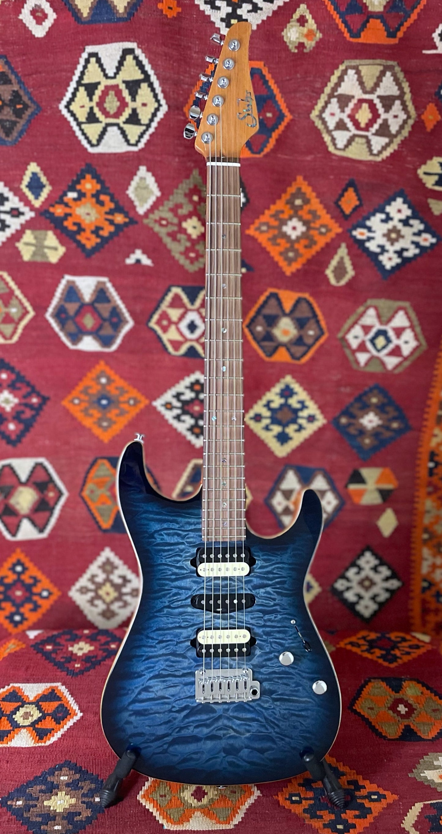 Suhr Standard 2013 - Trans Whale Blue Burst