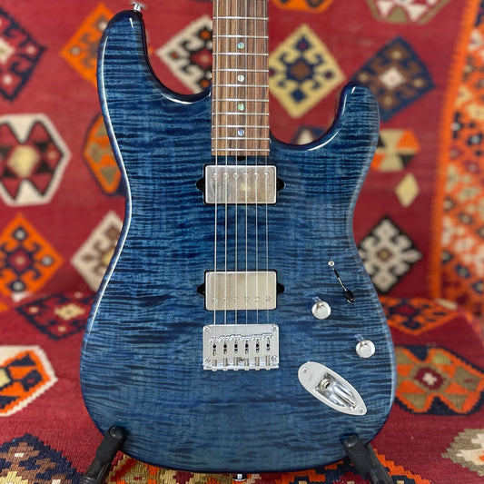 Suhr Classic - Chambered 2011 - Trans Whale Blue - thin skin