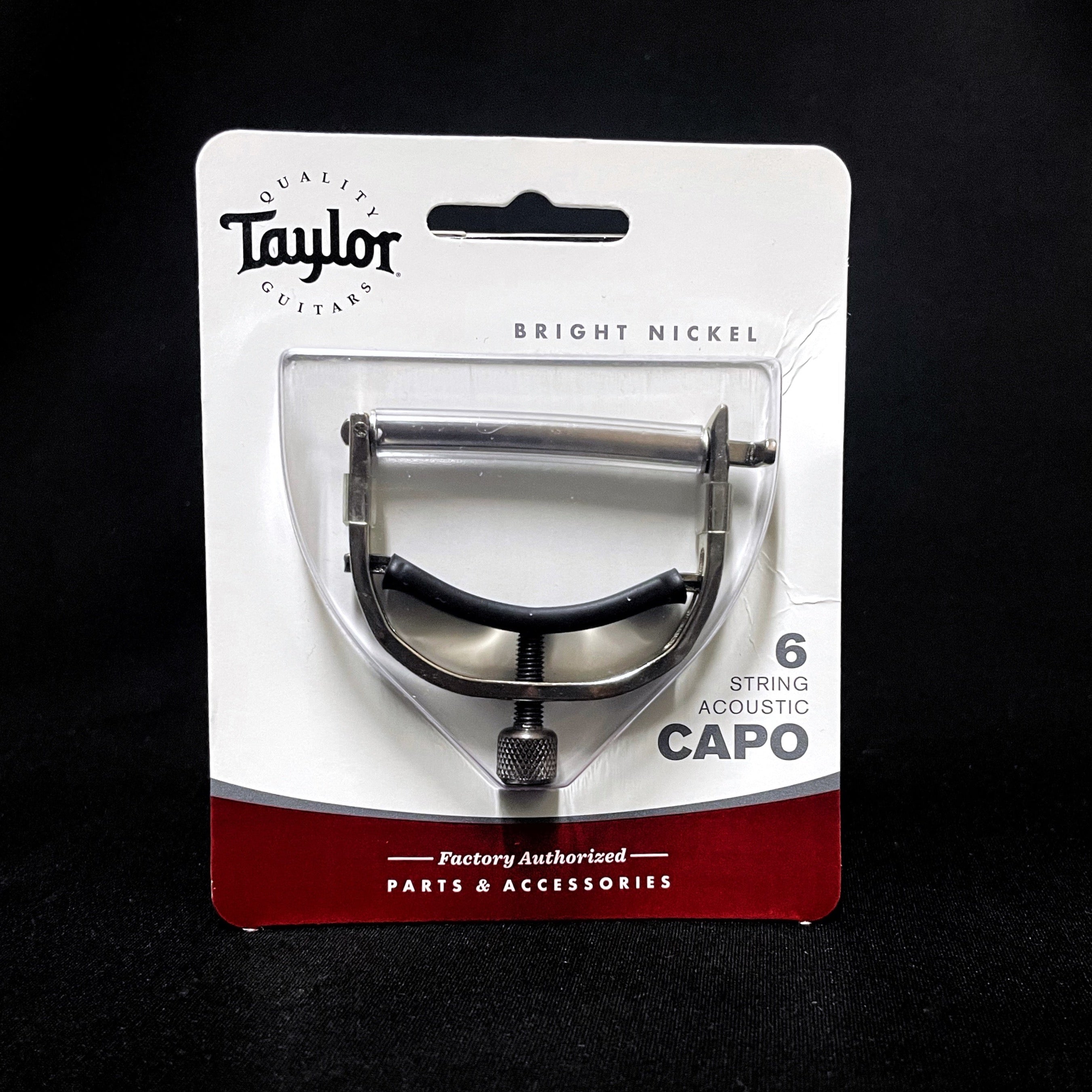 Taylor 6 String Acoustic Capo (Bright Nickel)