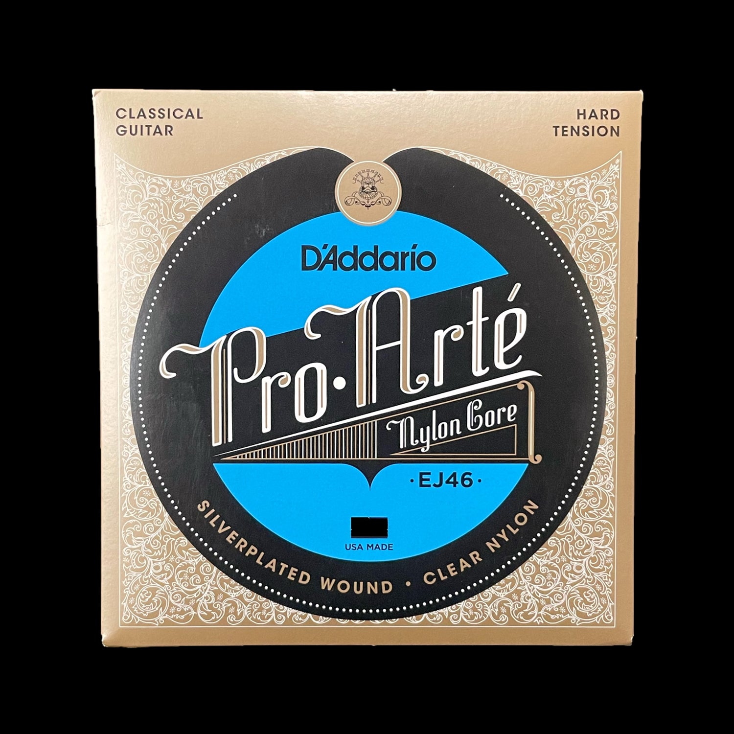 Hard Tension EJ46 D'Addario Nylon Classical Guitar Strings