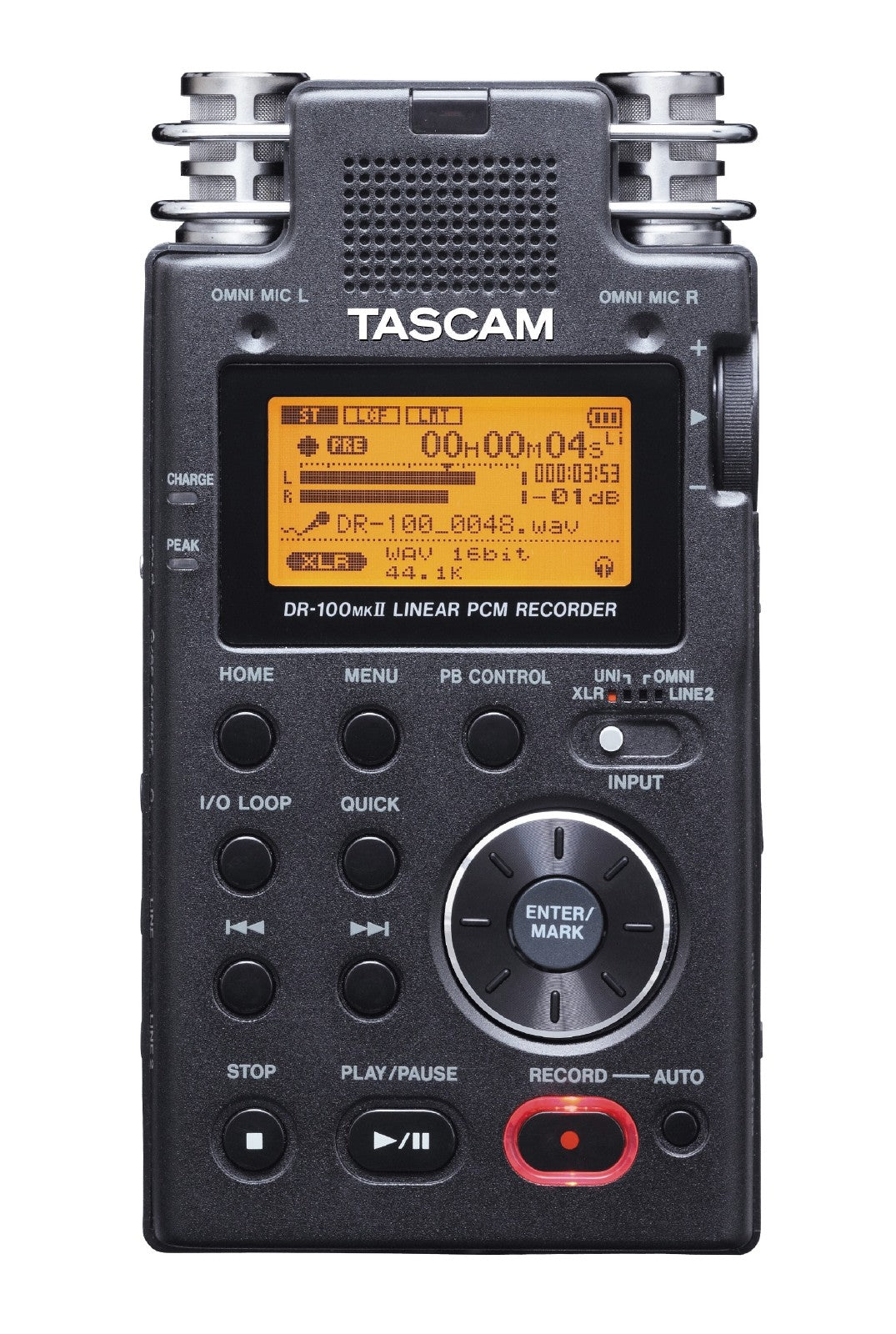 Tascam DR-100MKII Linear PCM Recorder