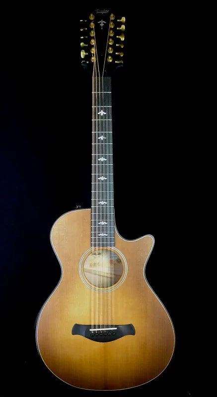 2022 Taylor Builders Edition 652ce 12-String Wild Honey Burst