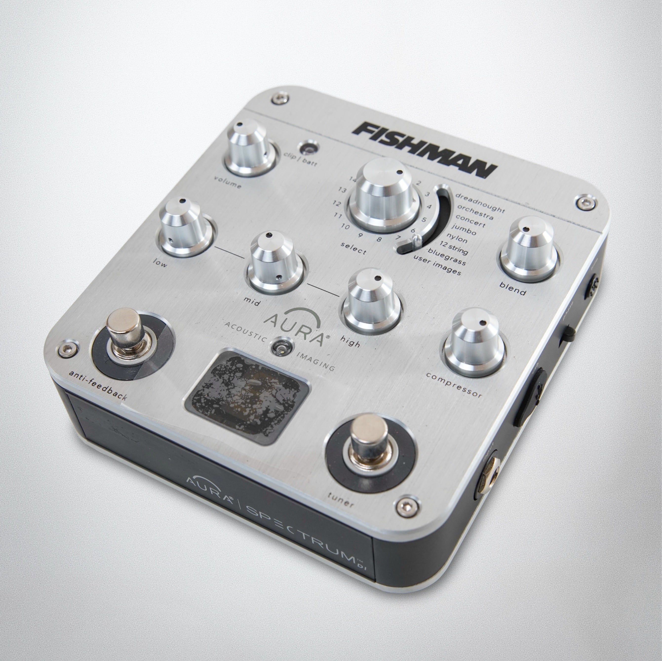 Fishman Aura Acoustic Imaging EQ and Di pedal