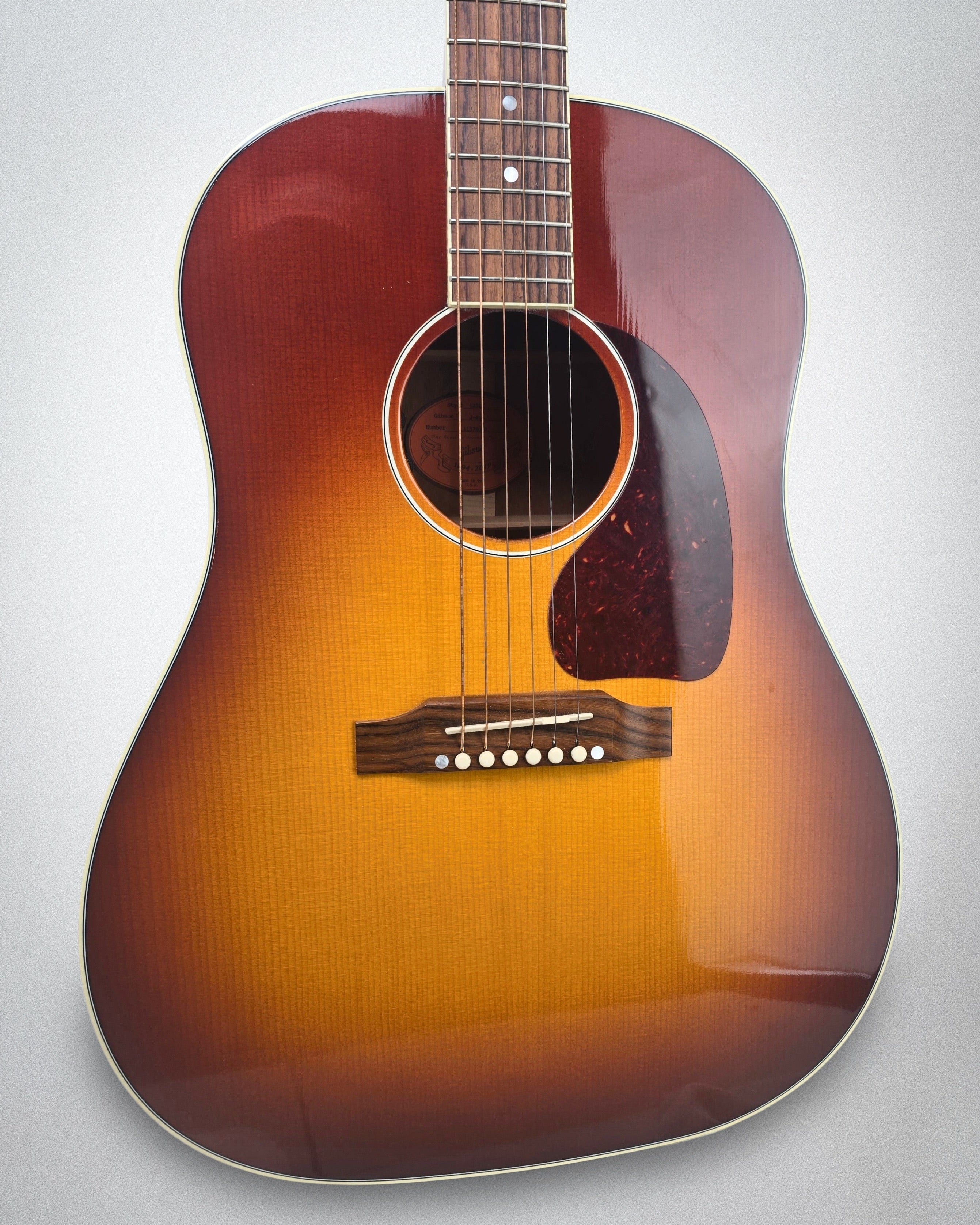 2019 Gibson J-45 125th Anniversary, Adirondack Spruce top, Mahogany back and sides (#11379069)