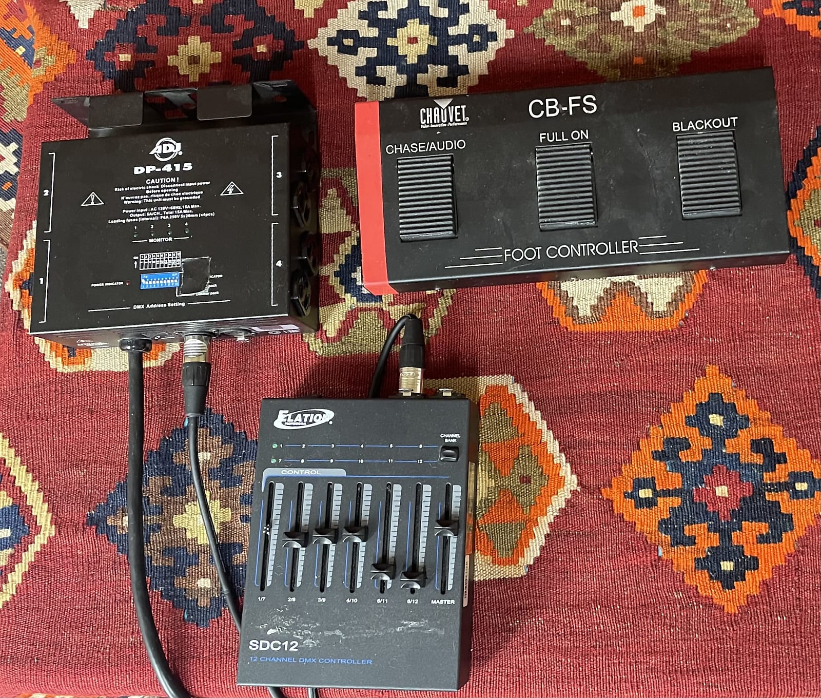 Chauvet / ADJ / Elation Foot Controller, DP-415, SDC12