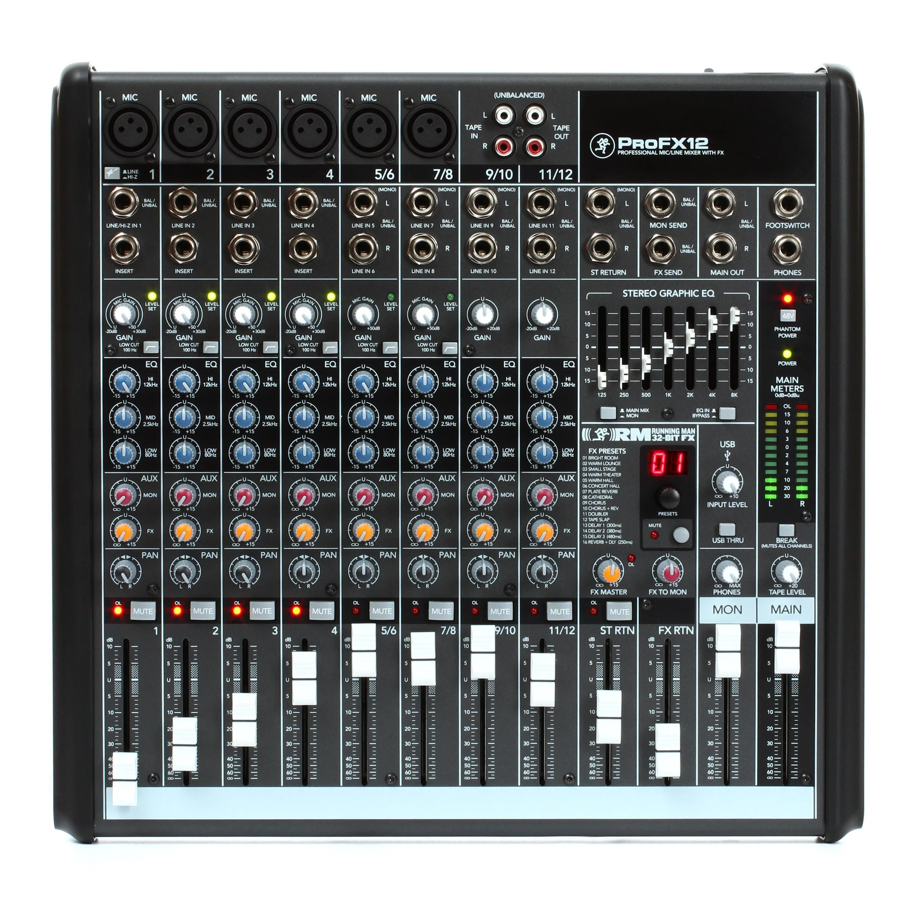 Mackie Pro PA Set (FX12 and 2 TH15A Thump Speakers)