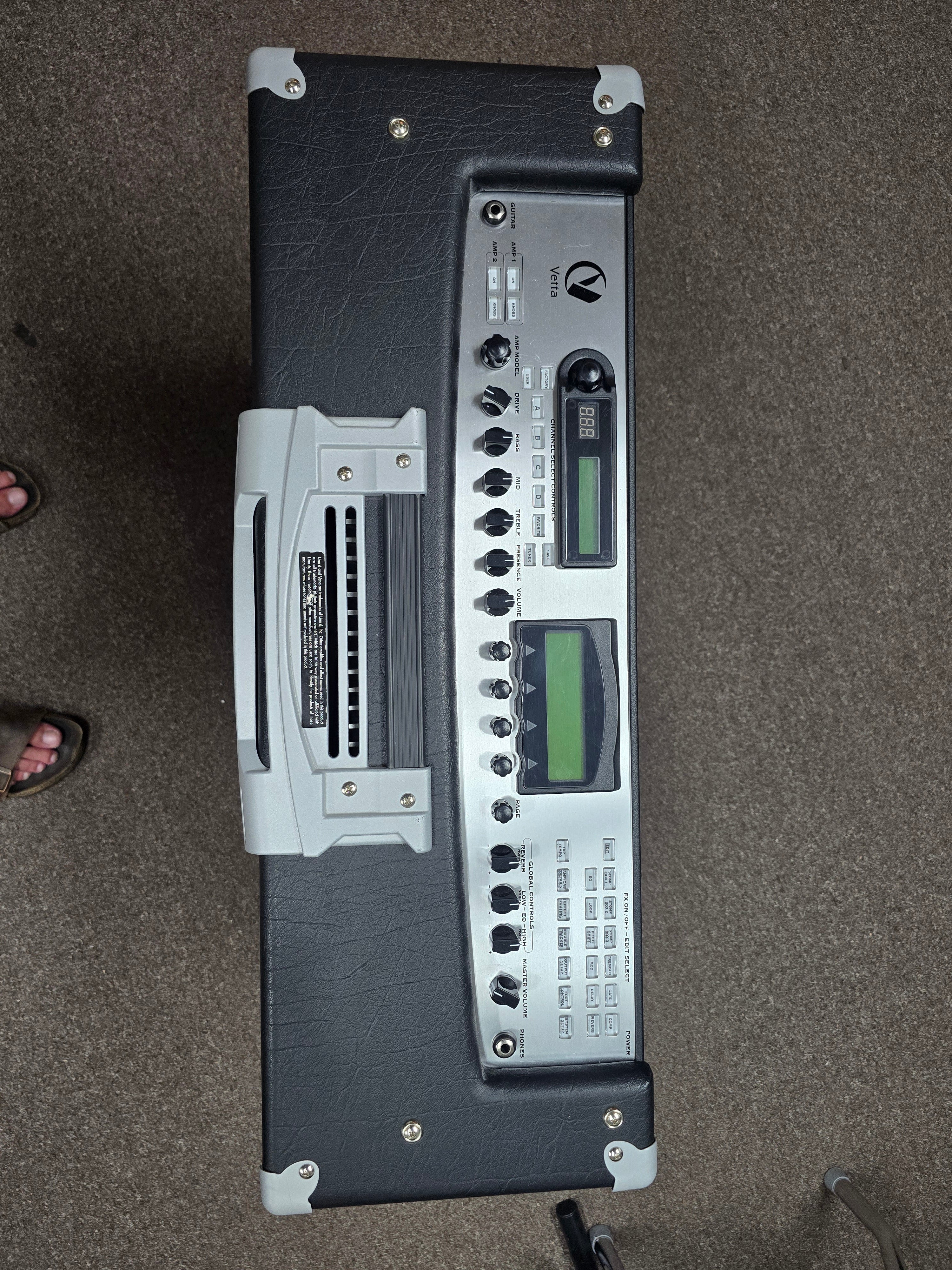 Line 6 Vetta Amp w/ FBX Foot Controller (#VTA1A5150000037)