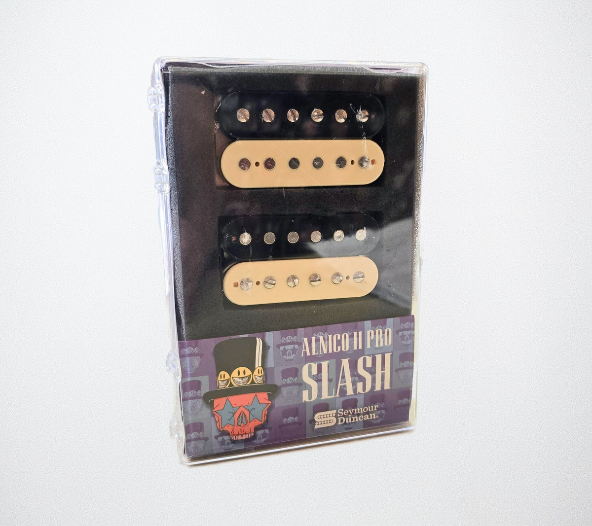 Seymour Duncan APH-2s Slash Signature Alnico II Pro Humbucker Pickups Set - Zebra (#20220331)