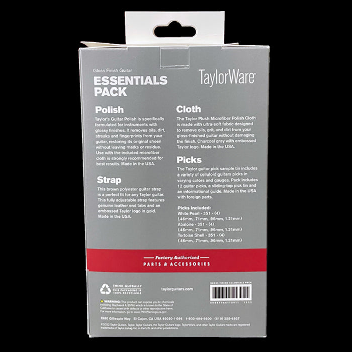 Taylor Essentials Pack