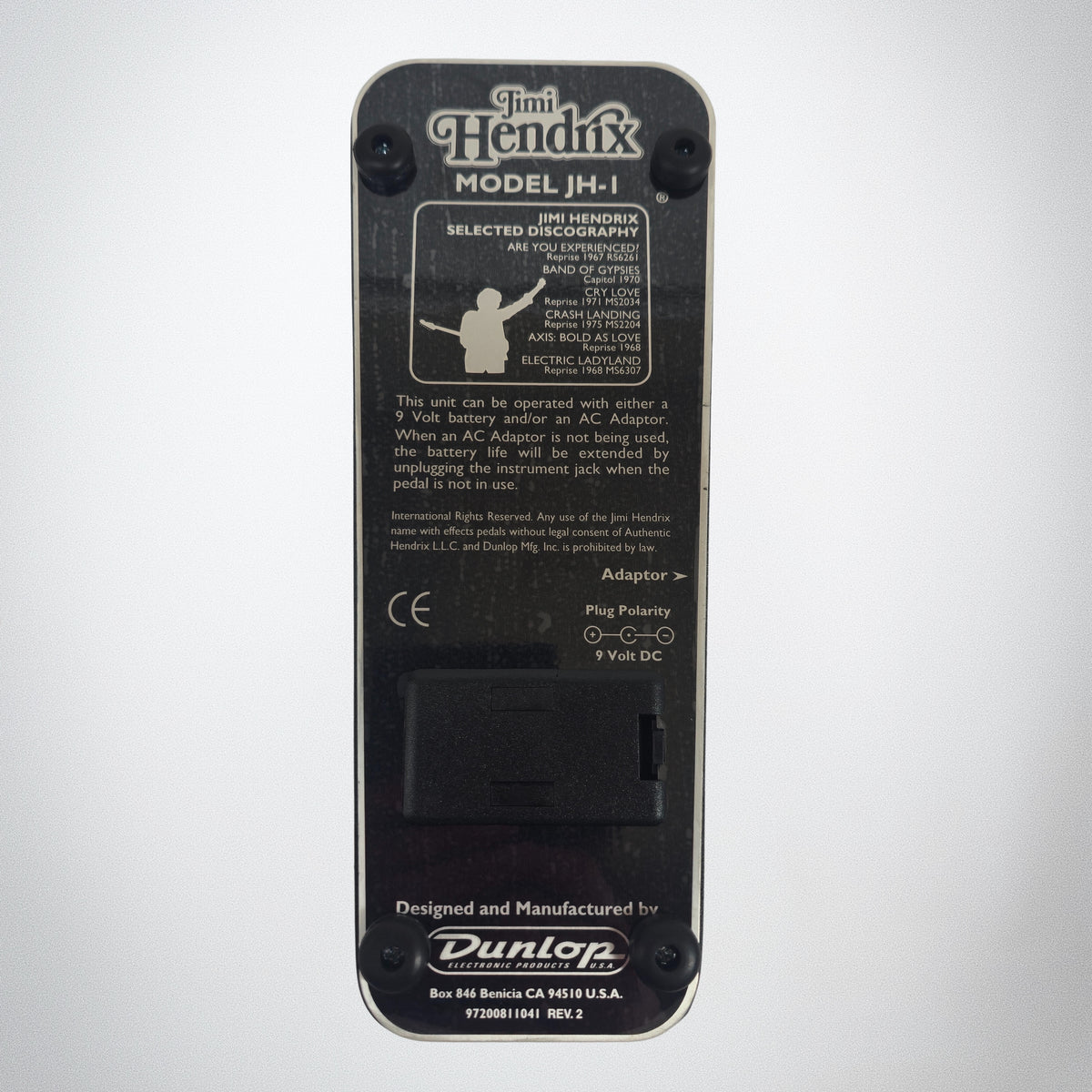 Dunlop JH-1 Jimi Hendrix Wah (#97200811041)