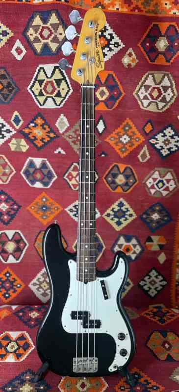 Photo of Fender Squier P-Bass 1983-1984 Black