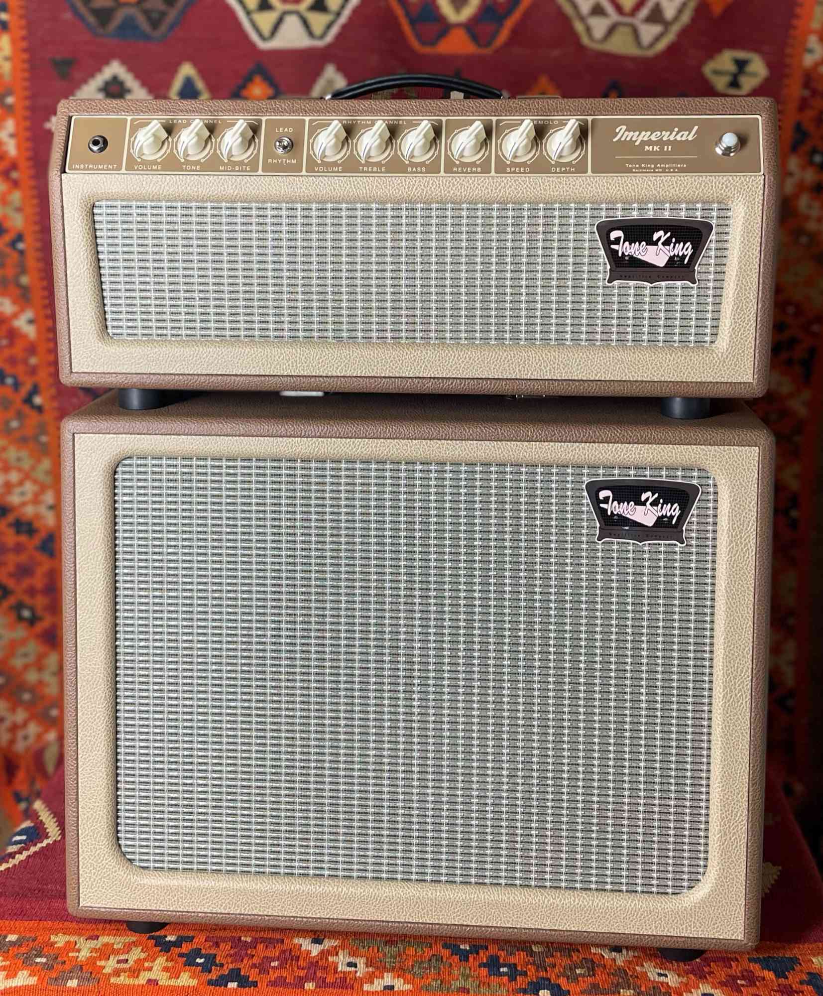 Tone King Imperial MK II  Brown Tolex. Click to enlarge